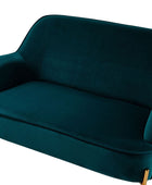 Africa Contemporary Velvet Loveseat