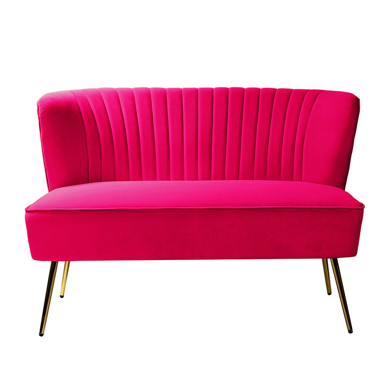 Bariana Velvet Loveseat