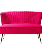 Bariana Velvet Loveseat