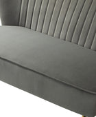 Bariana Velvet Loveseat