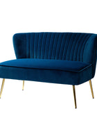 Bariana Velvet Loveseat