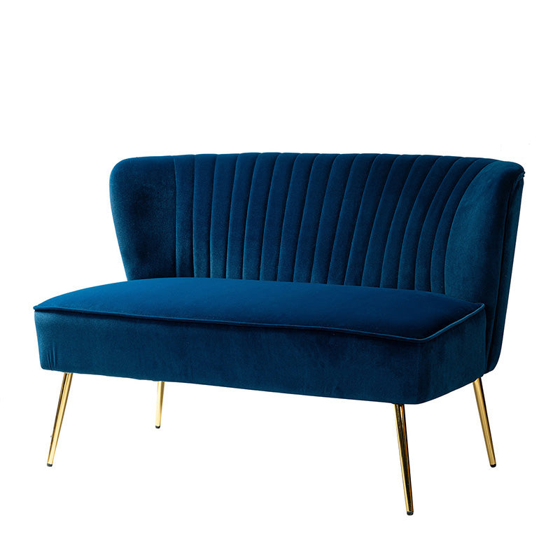 Bariana Velvet Loveseat