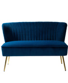 Bariana Velvet Loveseat