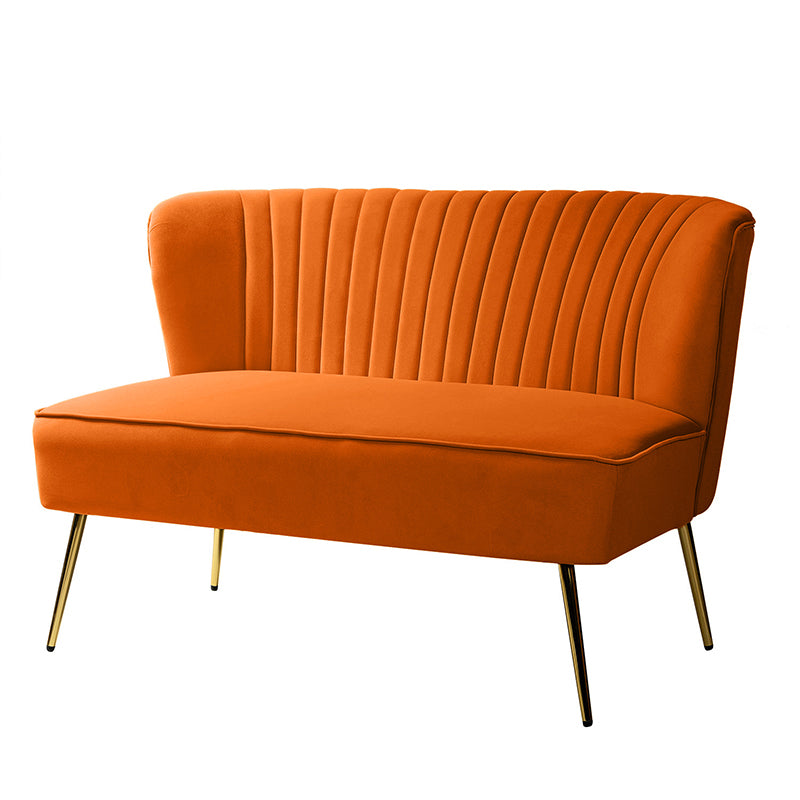 Bariana Velvet Loveseat