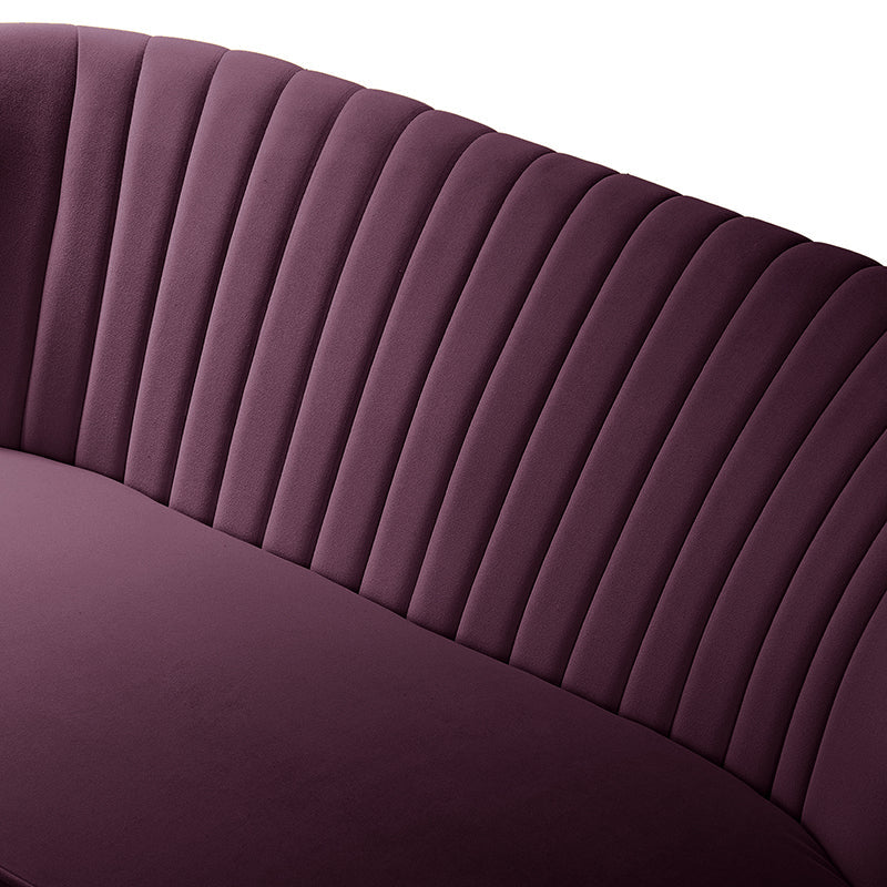 Bariana Velvet Loveseat