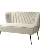 Bariana Velvet Loveseat