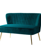 Bariana Velvet Loveseat