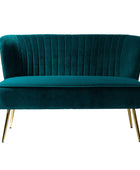 Bariana Velvet Loveseat