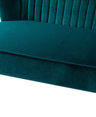 Bariana Velvet Loveseat