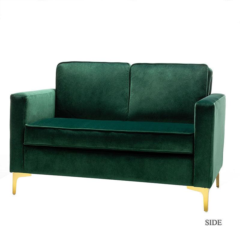 Jovina Velvet Loveseat - Hulala Home