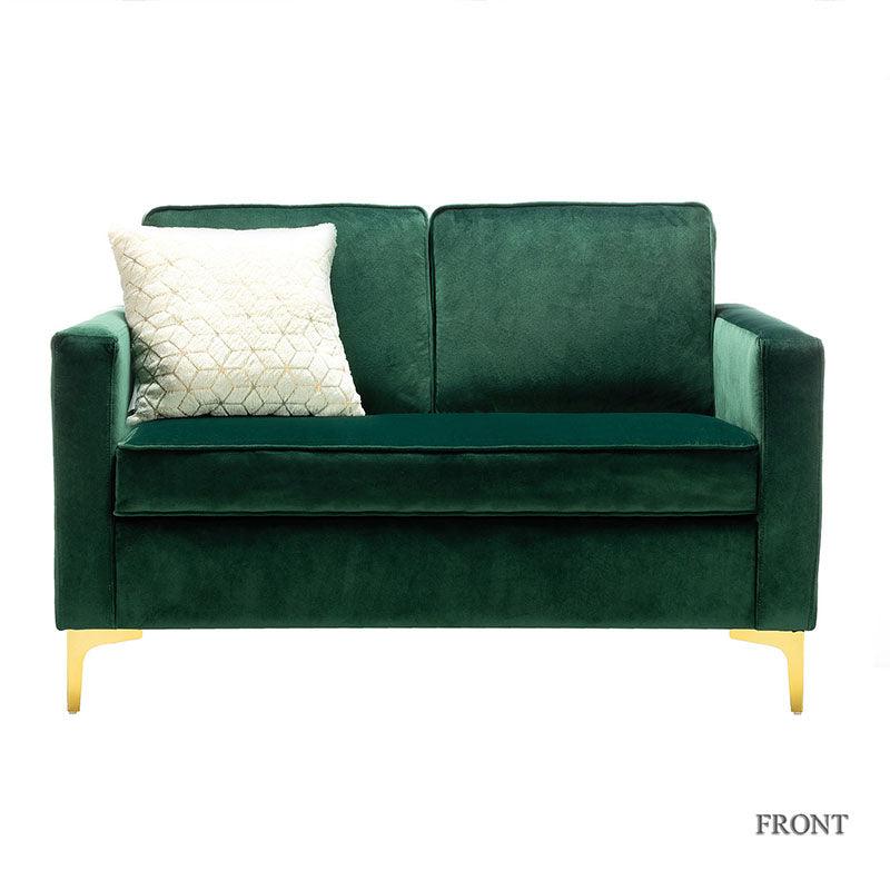 Jovina Velvet Loveseat - Hulala Home