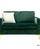 Jovina Velvet Loveseat - Hulala Home