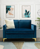 Jovina Velvet Loveseat - Hulala Home